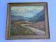 Antique Early California Painting Listed Famous Landscape Large Large 1910's