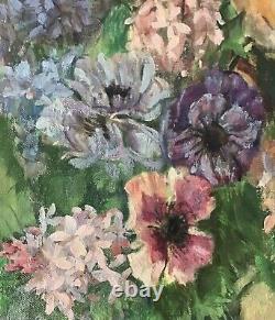 Albert Londraville, Original Oil Painting, Large Floral Bouquet