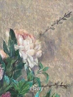 Albert Londraville, Original Oil Painting, Large Floral Bouquet