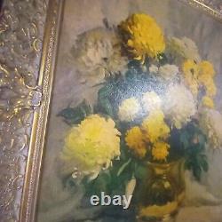 Antique Oil Painting By Rudolph Calao