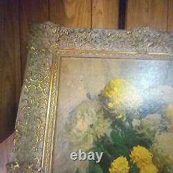 Antique Oil Painting By Rudolph Calao