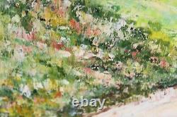 Antique Oil Painting Signed MCREE Oil On Board #1 Antique Impressionist Painting