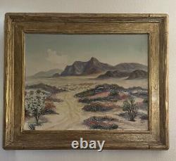 Antique Oil Painting by LISTED California artist WALLACE HOWARD 1882-1959