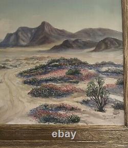 Antique Oil Painting by LISTED California artist WALLACE HOWARD 1882-1959