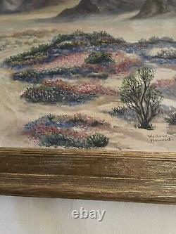 Antique Oil Painting by LISTED California artist WALLACE HOWARD 1882-1959