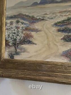 Antique Oil Painting by LISTED California artist WALLACE HOWARD 1882-1959