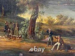 Antique Painting, Oil in Canvas, European, Severn, Signed, Dated 1878, 19th C