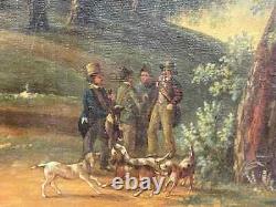 Antique Painting, Oil in Canvas, European, Severn, Signed, Dated 1878, 19th C