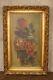 Antique Still Life Roses Oil On Canvas Gilted Frame 19th C. 18 By 24