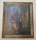 Antique Oil Painting Framed Large