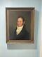 C1890 Portrait Mr Ford Oil Board Attb James Frothingham Gilbert Stuart Painting