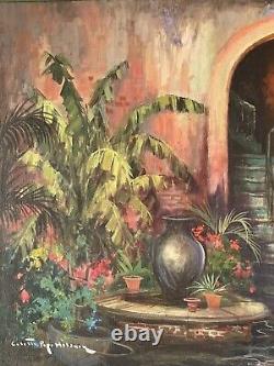 Colette Pope Heldner Antique Modern Landscape Oil Painting Vintage Impressionist
