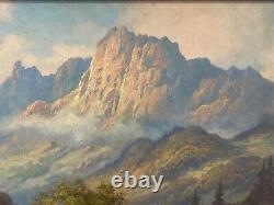 Fine Antique Old California Plein Air Landscape Oil Painting, Gutknecht'50s