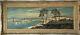 Large Willem De Zwart Antique Dutch Landscape Oil Painting Old Ocean Beach 1920s
