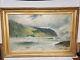 Large Antique 1881 Paul Jacob Naftel Original Oil On Canvas Painting Guernsey