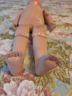 Large Antique 25 Martha Chase Oil Painted Baby Doll Made In USA