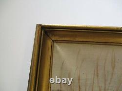 Niels Lindberg Vintage Antique Oil Painting Impressionist Landscape Sunset Large