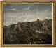 Old Antique Dutch Landscape Impressionist Oil Painting Europe Plein Air Mystery