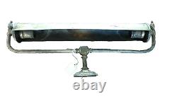 Very Large Antique Overhead Light For Oil Painting Illumination