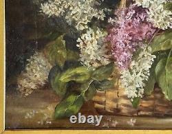 Antique russe de 1919 Yury Y. Klever (1882-1942) Huile sur toile